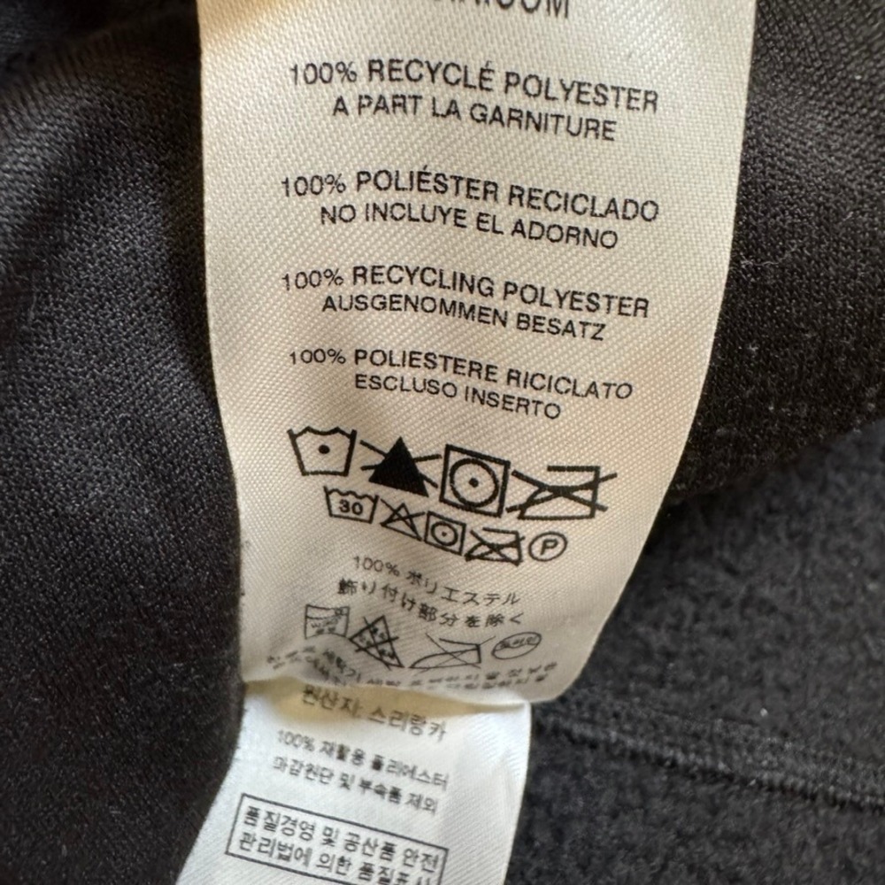 Patagonia Better Sweater Full Zip Jacket Black Heather Fleece Womens Medium - Picture 7 of 14